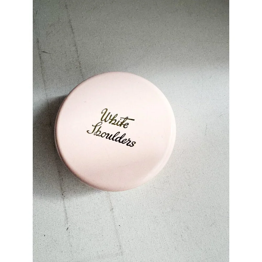 Vintage White Shoulders Elizabeth Arden Perfumed Bath Powder NEW Sealed